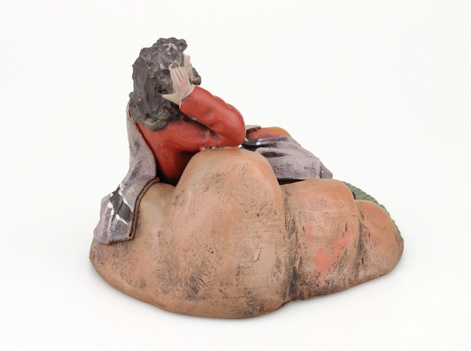 Pastor dormido 13 cm.