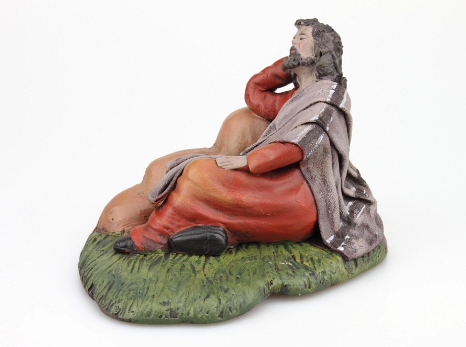 Pastor dormido 13 cm.