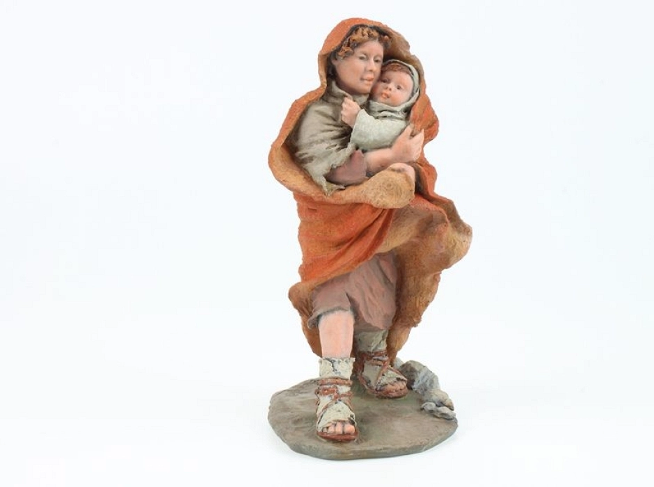 Pastor niño de camino 17 cm.