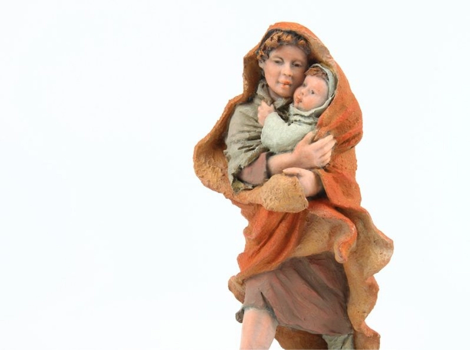 Pastor niño de camino 17 cm.
