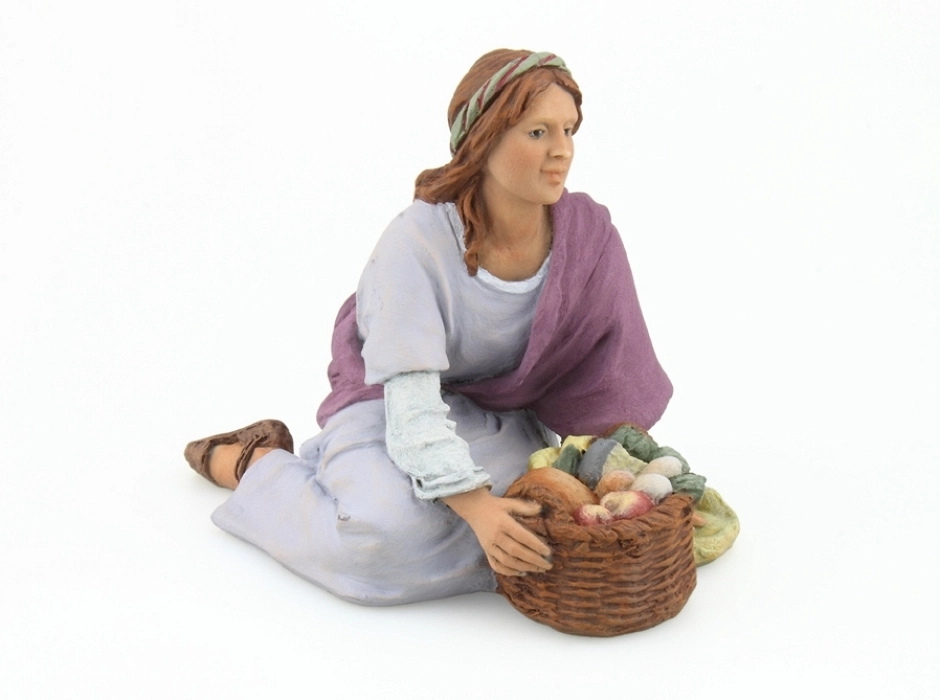 Pastora adorando 15 cm. Pastora adorando 15 cm.