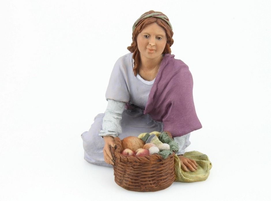 Pastora adorando 15 cm.