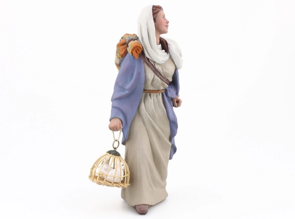 Pastora cargada 17 cm.
