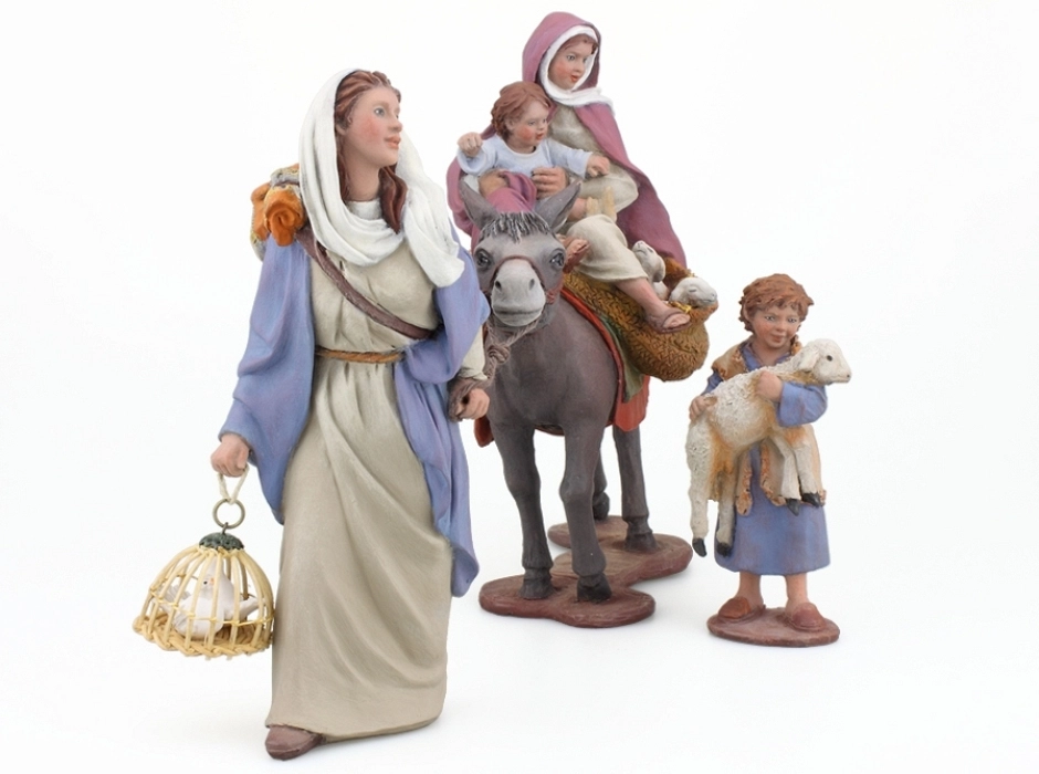 Pastora cargada 17 cm.