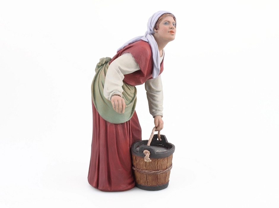 Pastora con cubo 20 cm.