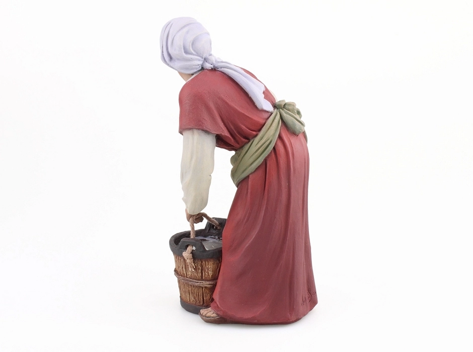 Pastora con cubo 20 cm.