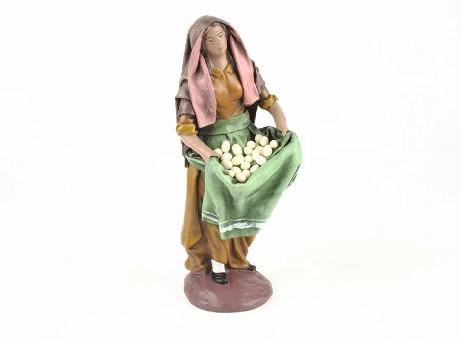 Pastora con huevos 17 cm. Pastora con huevos 17 cm.