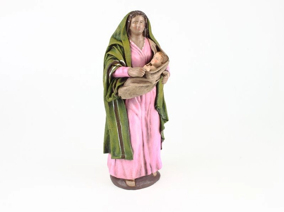Pastora con niño Pastora con niño