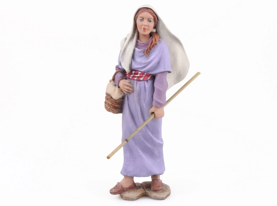 Pastora con vara 12 cm. Pastora con vara 12 cm.