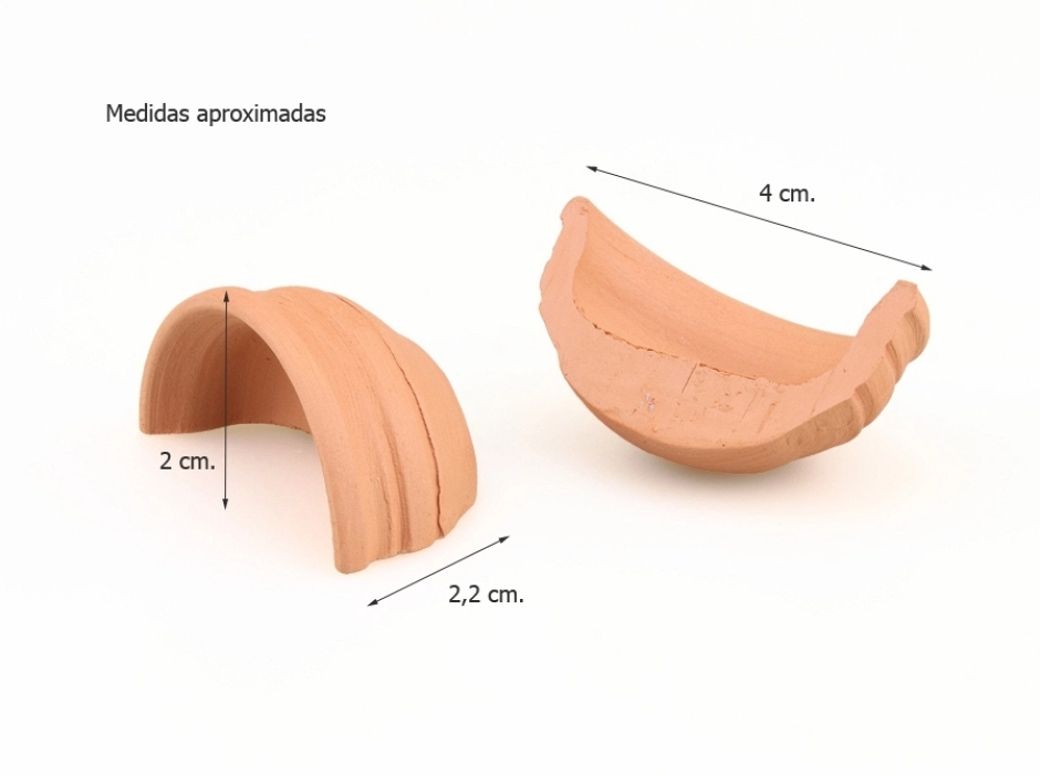 Pebetero judío de pared 4 cm. (Bolsa 2 UNI.)