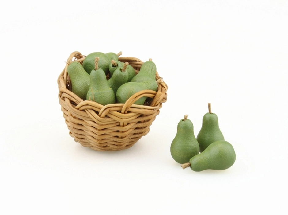 Pera verde 1,4 cm. (Bolsa 12 UNI.)