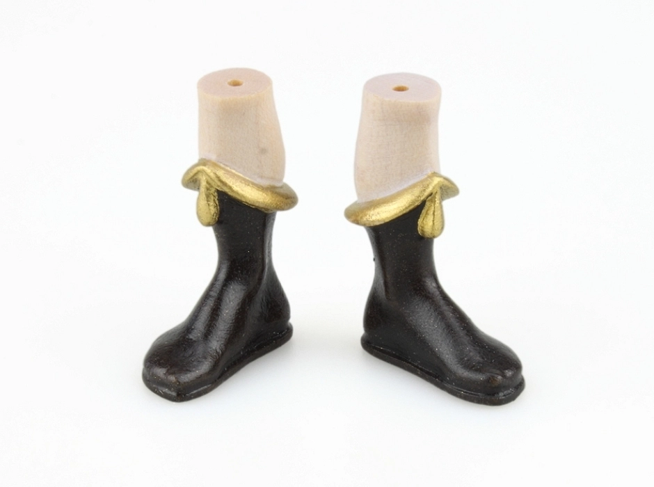 Pies con botas para Reyes Magos 15 cm. (pareja)