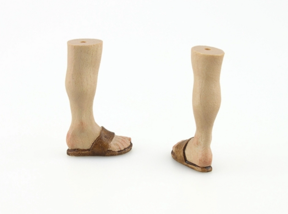 Pies con sandalias hombre 15 cm. (pareja)