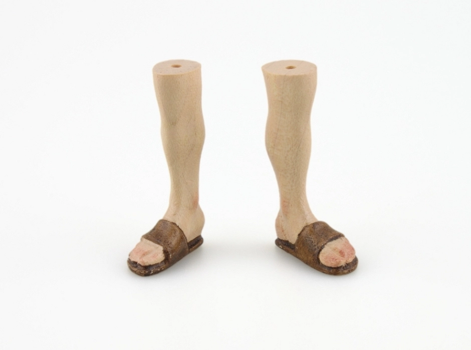 Pies con sandalias hombre 15 cm. (pareja)