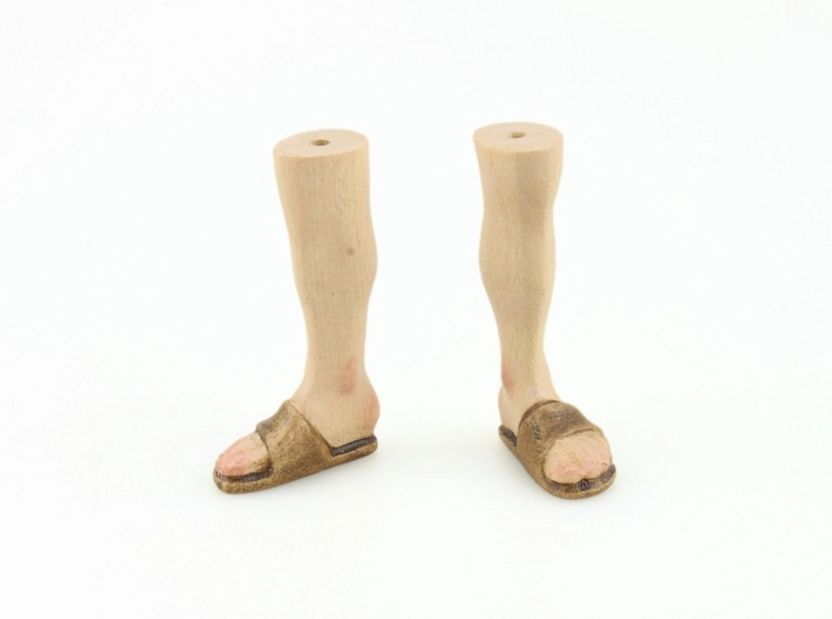 Pies con sandalias mujer 15 cm. (pareja)