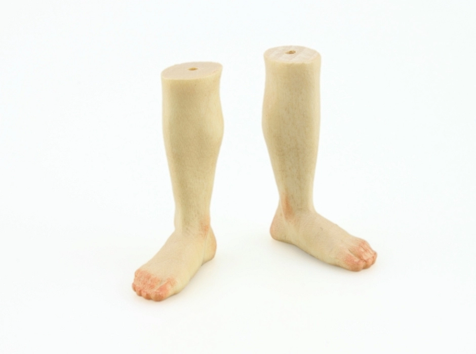 Pies descalzos 15 cm. (pareja)