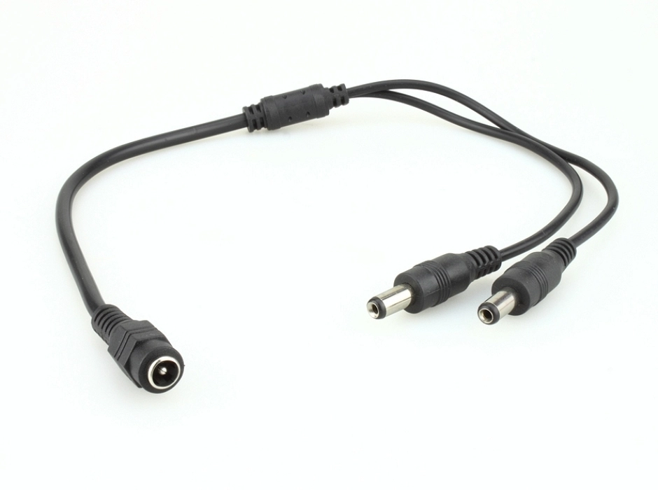 Prolongador 2 vías Jack 5.5×2.1 mm. 12V.