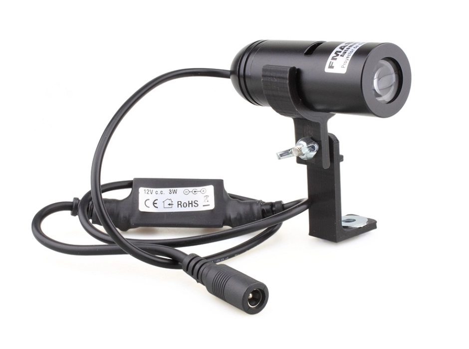 Proyector de diapositivas 10 mm. LED 12V. c.c.