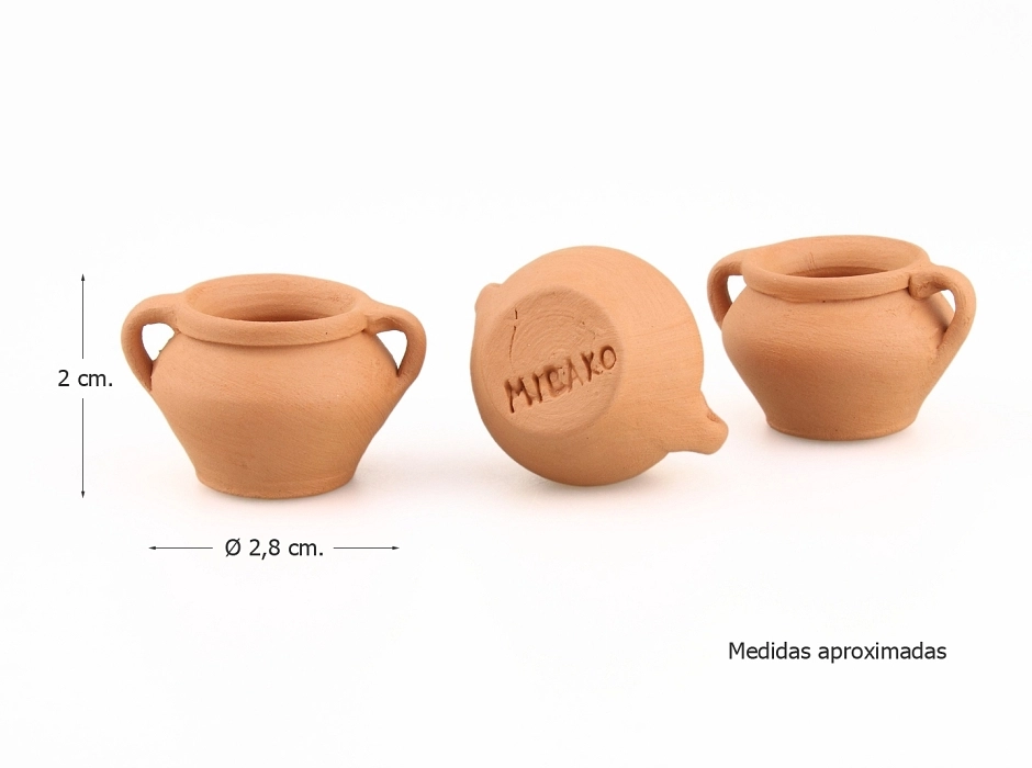Pucherito para hogueras 2 cm.