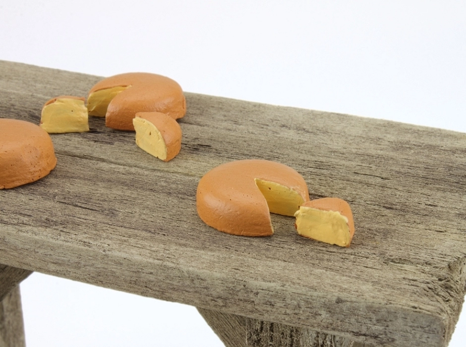 Queso con porción
