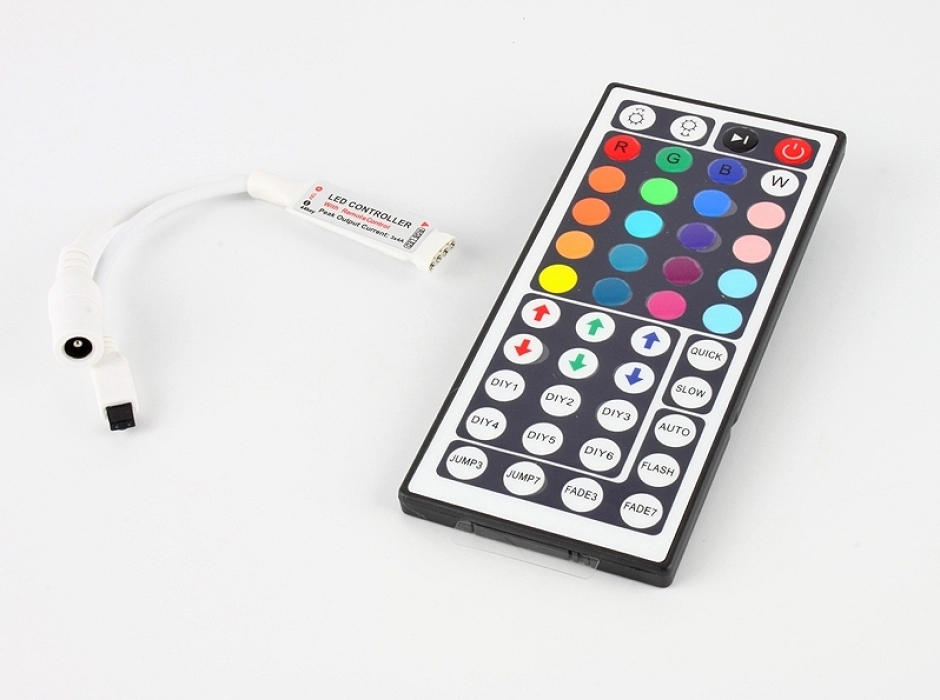 Regulador RGB con control remoto