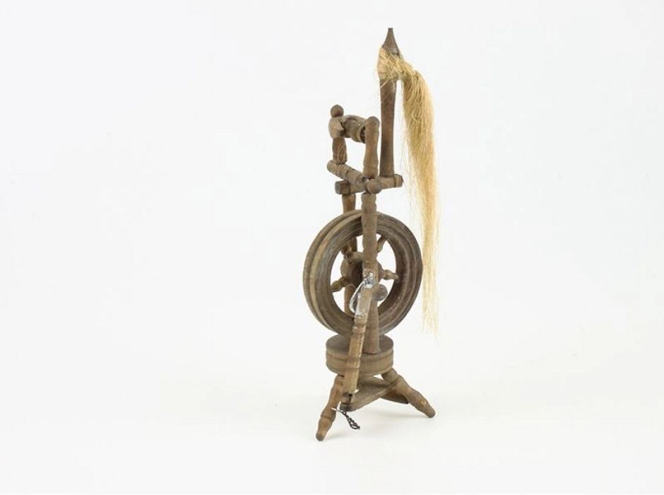 Rueca para hilar 13,5 cm.