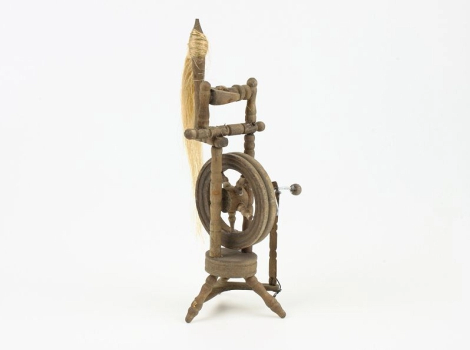 Rueca para hilar 13,5 cm.