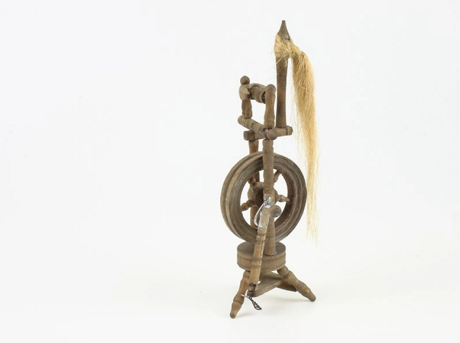 Rueca para hilar 13,5 cm.