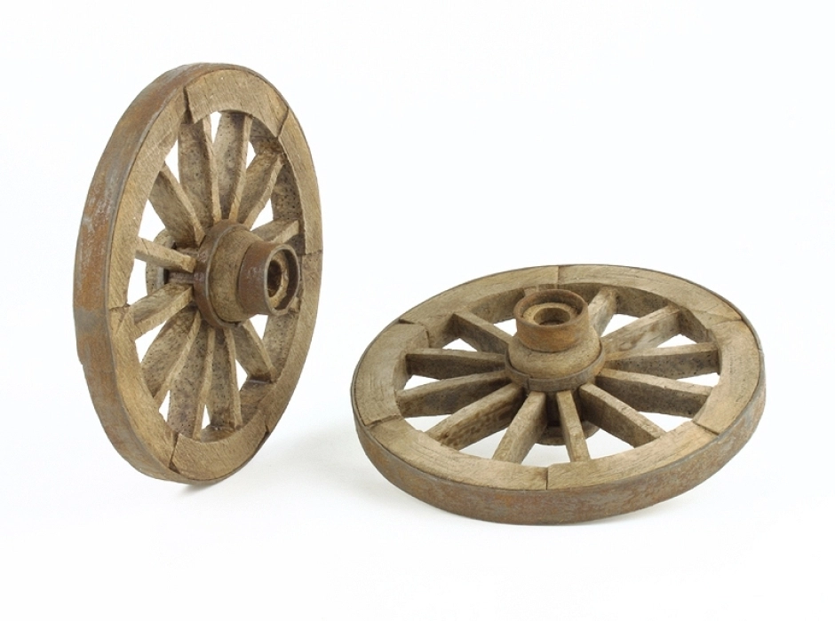 Rueda de carro Ø 9 cm.