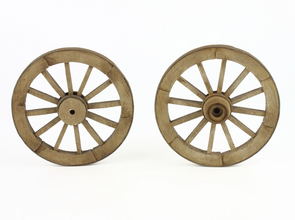 Rueda de carro Ø 9 cm.