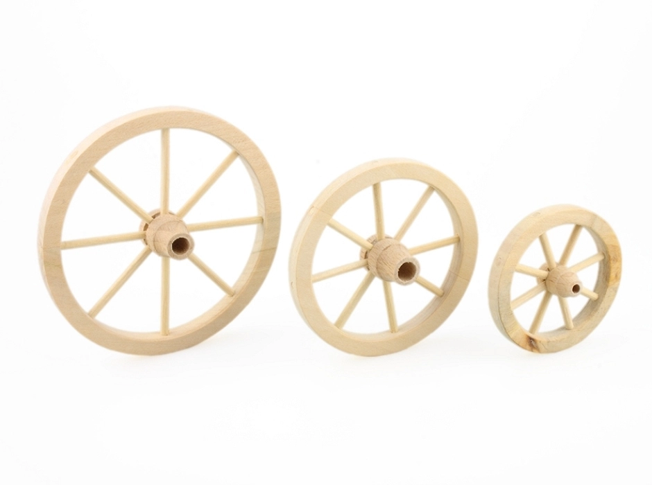 Rueda para carro (6 - 8 - 10 cm.)