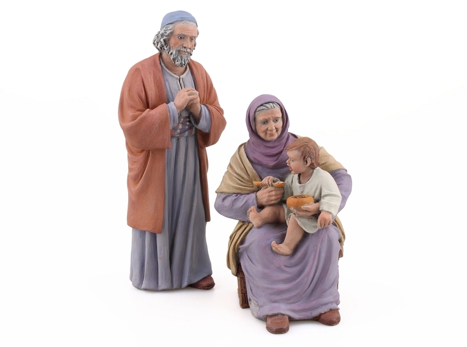 Santa Ana con el Niño (Las sopas de la abuela) 17 cm.