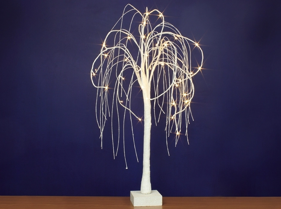 Sauce luminoso blanco 40 LED 90 cm.