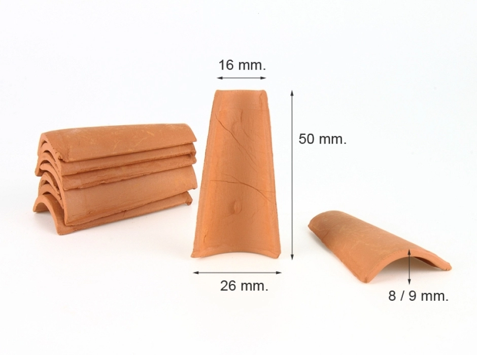 Teja árabe 5 cm. E. 1:10 (Bolsa 100 UNI.)