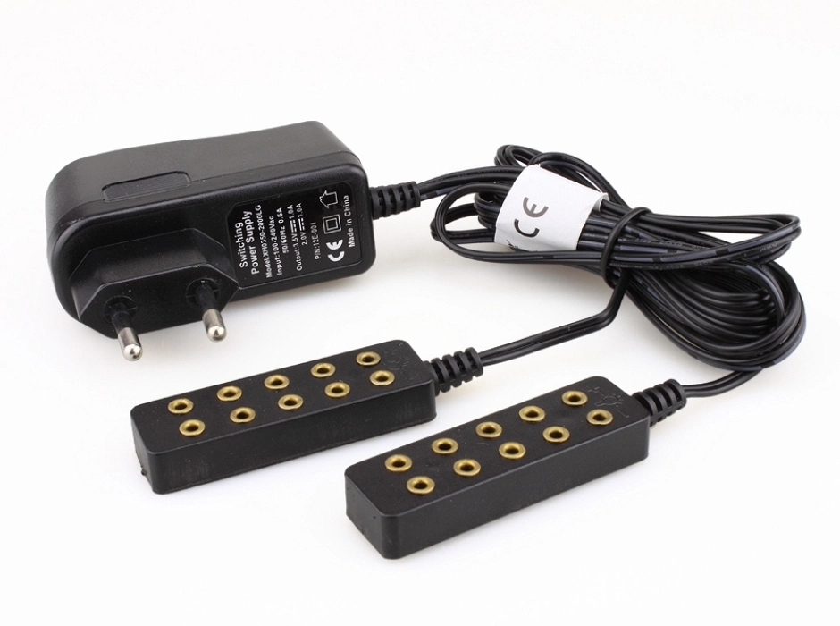 Transformador 3,5V. 1A (luz fija) + 1A (luz parpadeante)