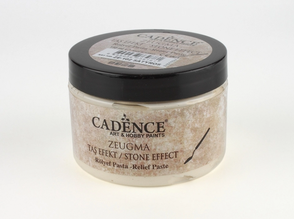 ZEUGMA Pasta relieve efecto piedra (Bote 150 ml.)
